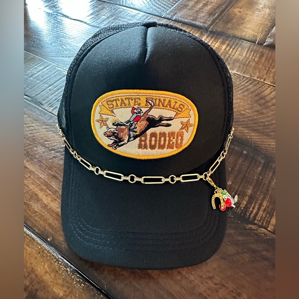 Western Rodeo Patch Trucker Hat